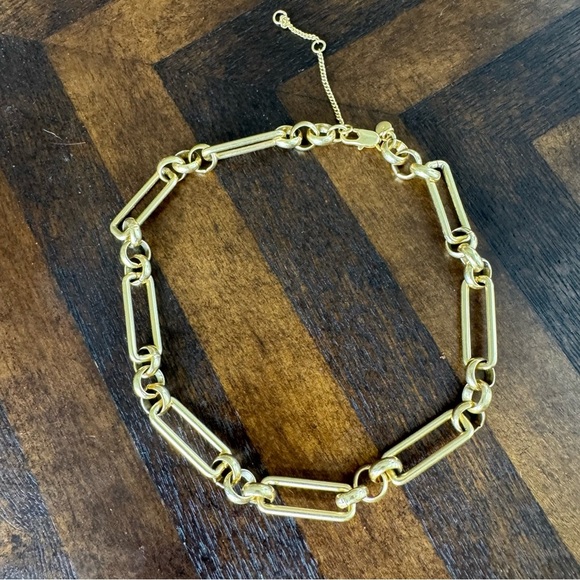 NWOT! Madewell Elegant Gold Chain Necklace - 16” - 18” length - Picture 1 of 3